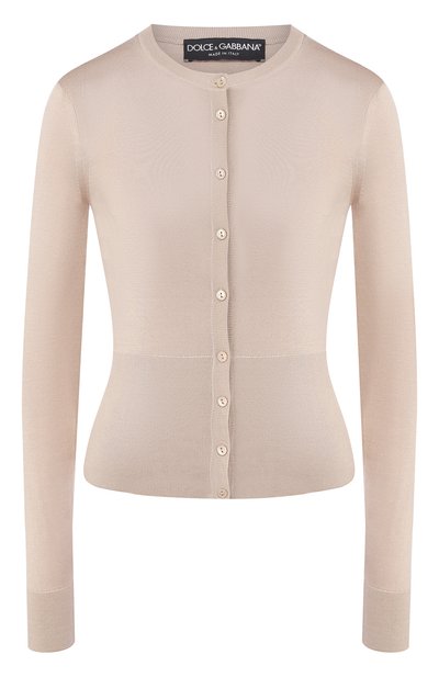 Женский шелковый кардиган DOLCE & GABBANA, арт. FX759T/JASKI