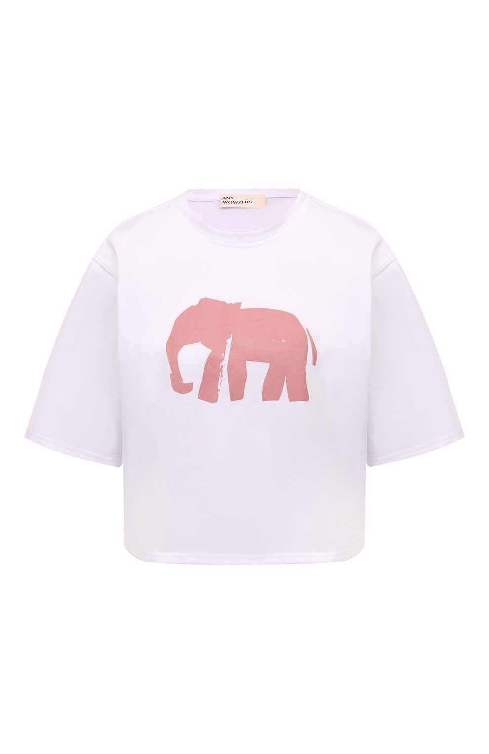 Хлопковая футболка ANY WOWZERS, арт. TS-CROP-SLR, фото 1