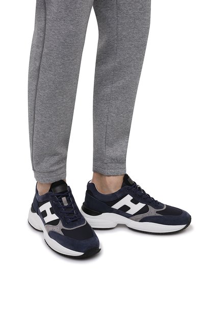 Комбинированные кроссовки HOGAN, арт. HXM5450DN90R1P, фото 3