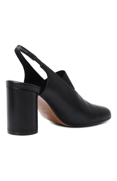 Кожаные туфли anatomic MM6 черного цвета по цене 69950 руб., арт. S59WP0213/P3628, фото 5 Кожаные туфли anatomic MM6, арт. S59WP0213/P3628, фото 5