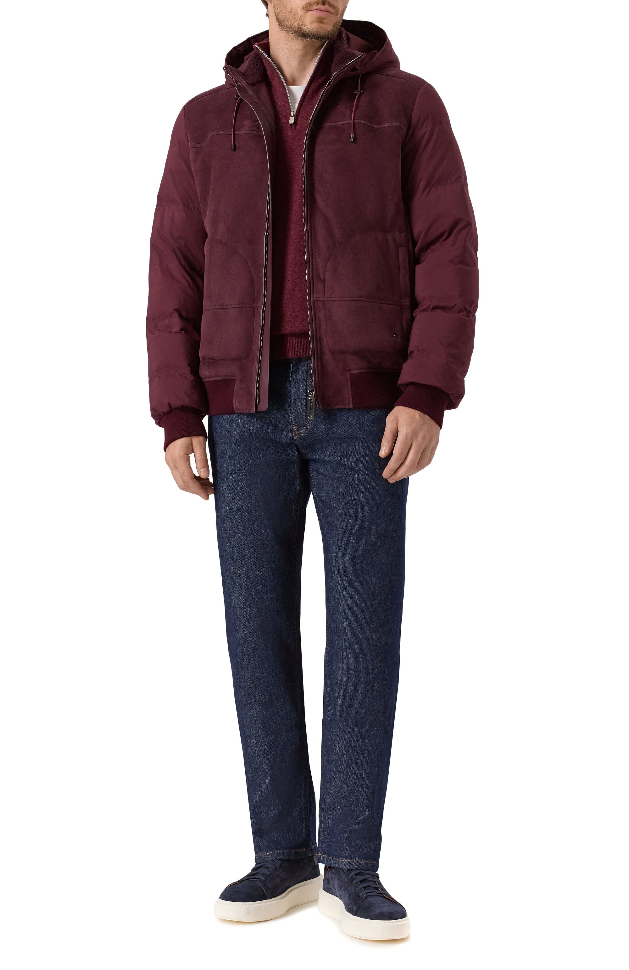 Комбинированный пуховик STEFANO RICCI, арт. M7J5300180/PL001H, фото 2