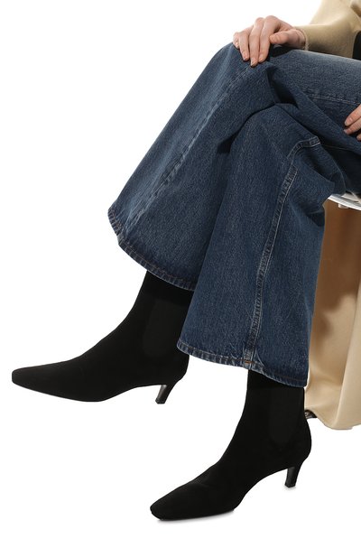 Замшевые ботильоны TOTEME, арт. 221-907-836, фото 3