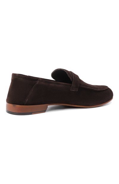 Замшевые лоферы CORNELIANI, арт. 27TM78/2720945, фото 4