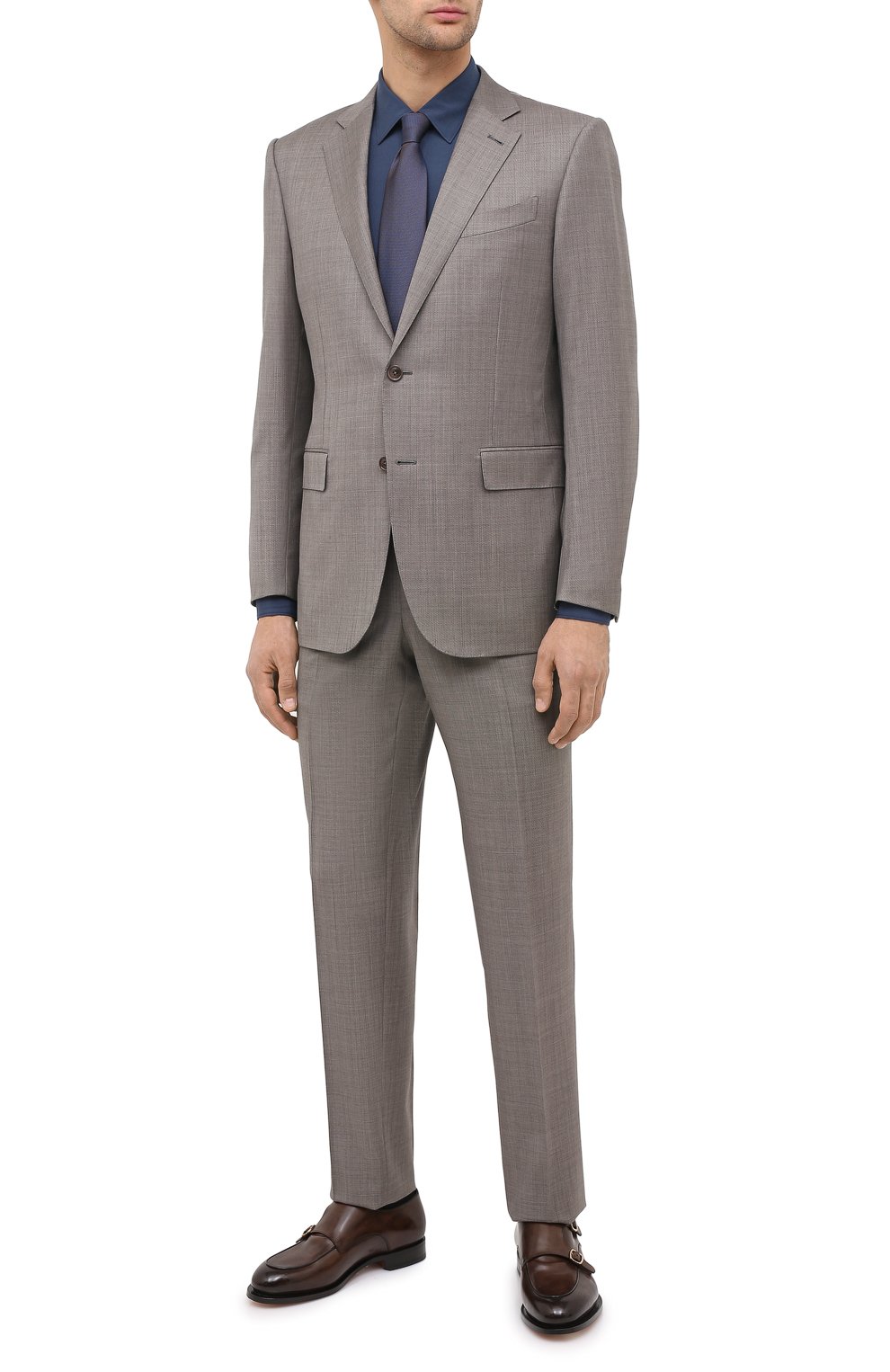 Сорочка из шелка и хлопка ZEGNA, арт. 801454/9YC0CA, фото 2