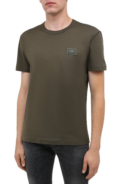 Хлопковая футболка DOLCE & GABBANA, арт. G8KJ9T/FU7EQ, фото 3