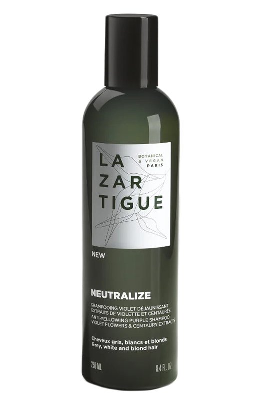фото Оттеночный шампунь для нейтрализации желтизны волос (250ml) lazartigue