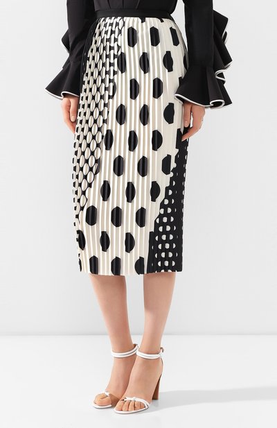 Плиссированная юбка DRIES VAN NOTEN, арт. 201-10818-9232, фото 3