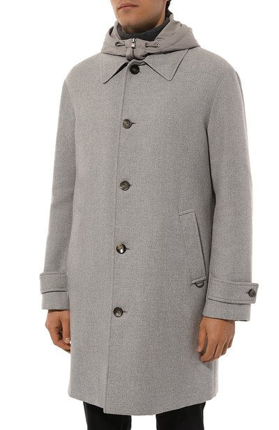 Утепленное пальто AGNONA, арт. TL08U3E/R7008E, фото 3