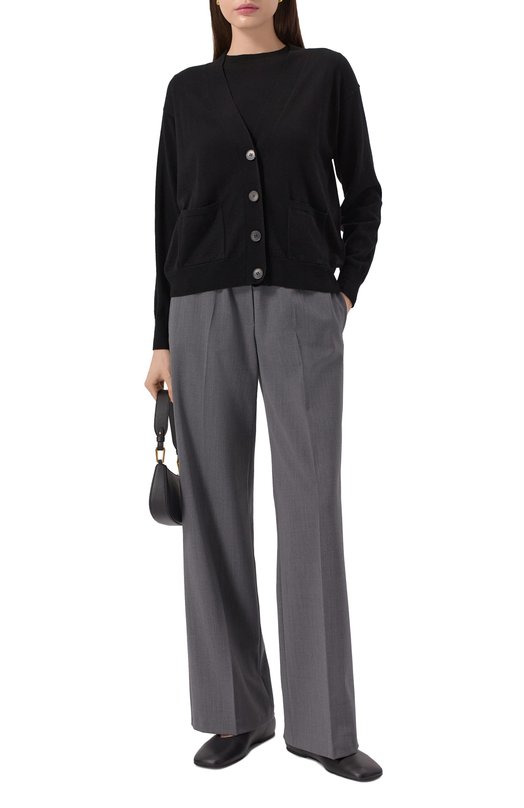 Комплект из кардигана и джемпера Weekend Max Mara F/DE_0D_CA/N0 Чёрный  F/DE_0D_CA/N0 Фото 2