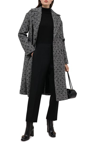 Пальто ERMANNO ERMANNO SCERVINO серого цвета по цене 128500 руб., арт. 47T CP14 REF, фото 2 Пальто ERMANNO ERMANNO SCERVINO, арт. 47T CP14 REF, фото 2