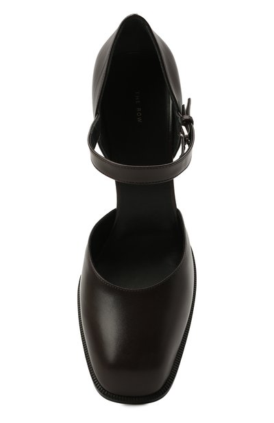 Кожаные туфли mary jane THE ROW, арт. F1195-L35, фото 5