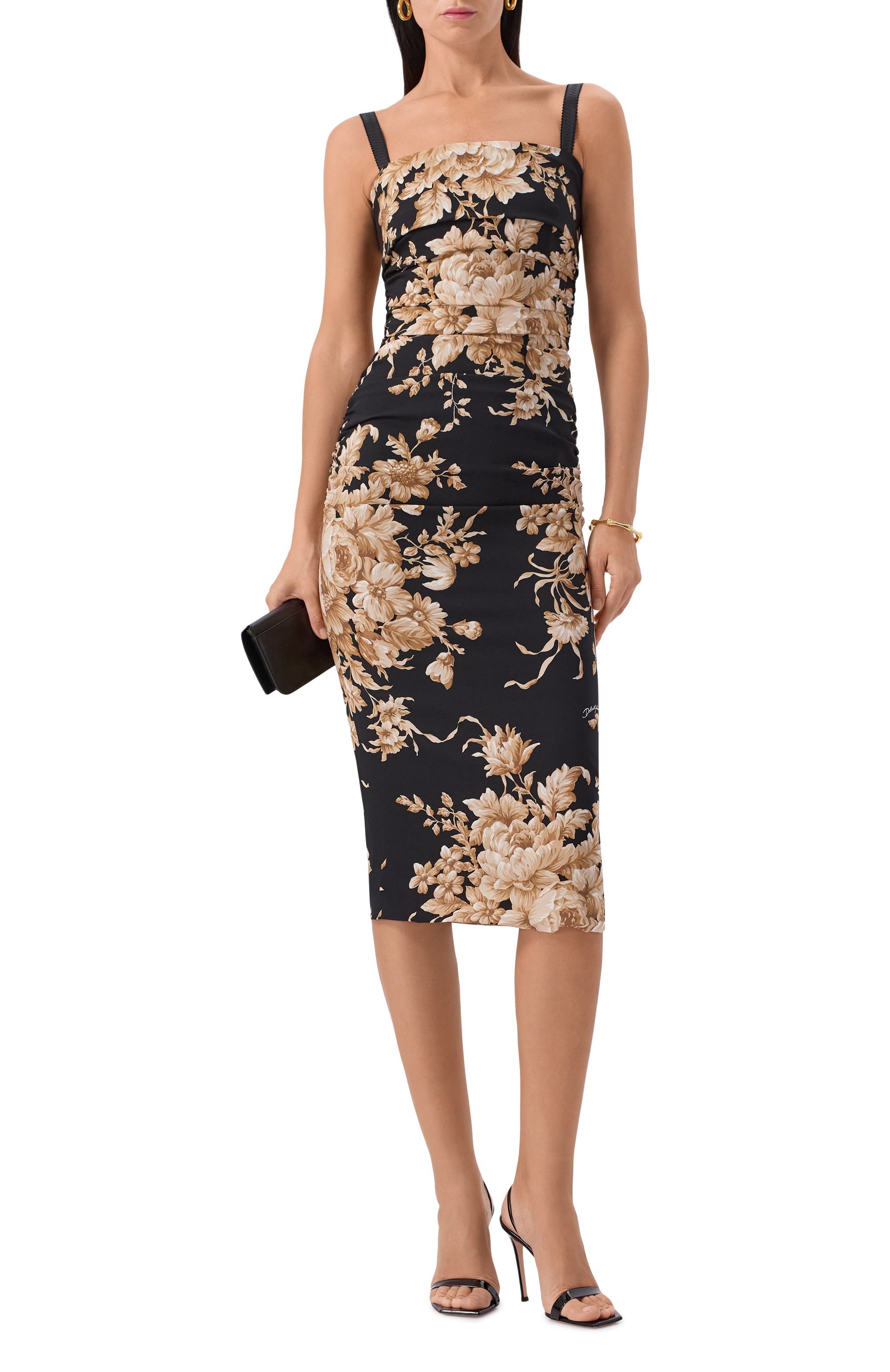 Шелковое платье DOLCE & GABBANA, арт. F6TYJT/FSA7Y, фото 2