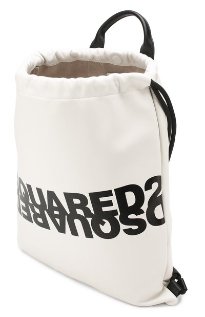 Рюкзак DSQUARED2 белого цвета по цене 53550 руб., арт. BPW0010 01501675, фото 4 Рюкзак DSQUARED2, арт. BPW0010 01501675, фото 4