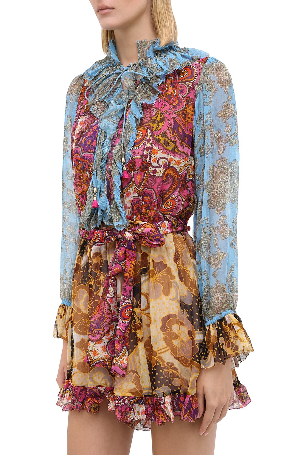 Шелковый комбинезон ZIMMERMANN, арт. 8680YFIE, фото 3