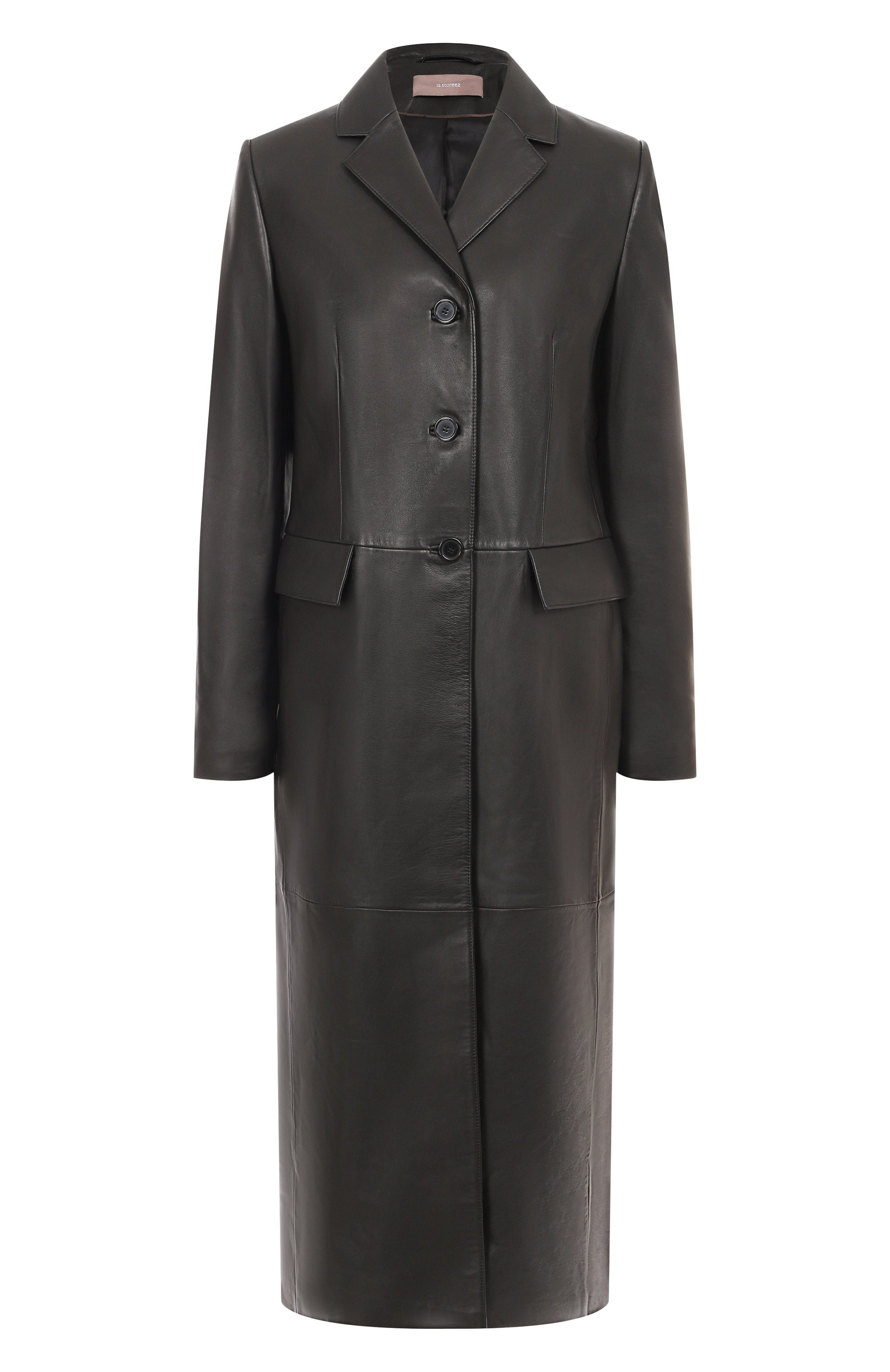Кожаное пальто 12 STOREEZ, арт. 121969, фото 1