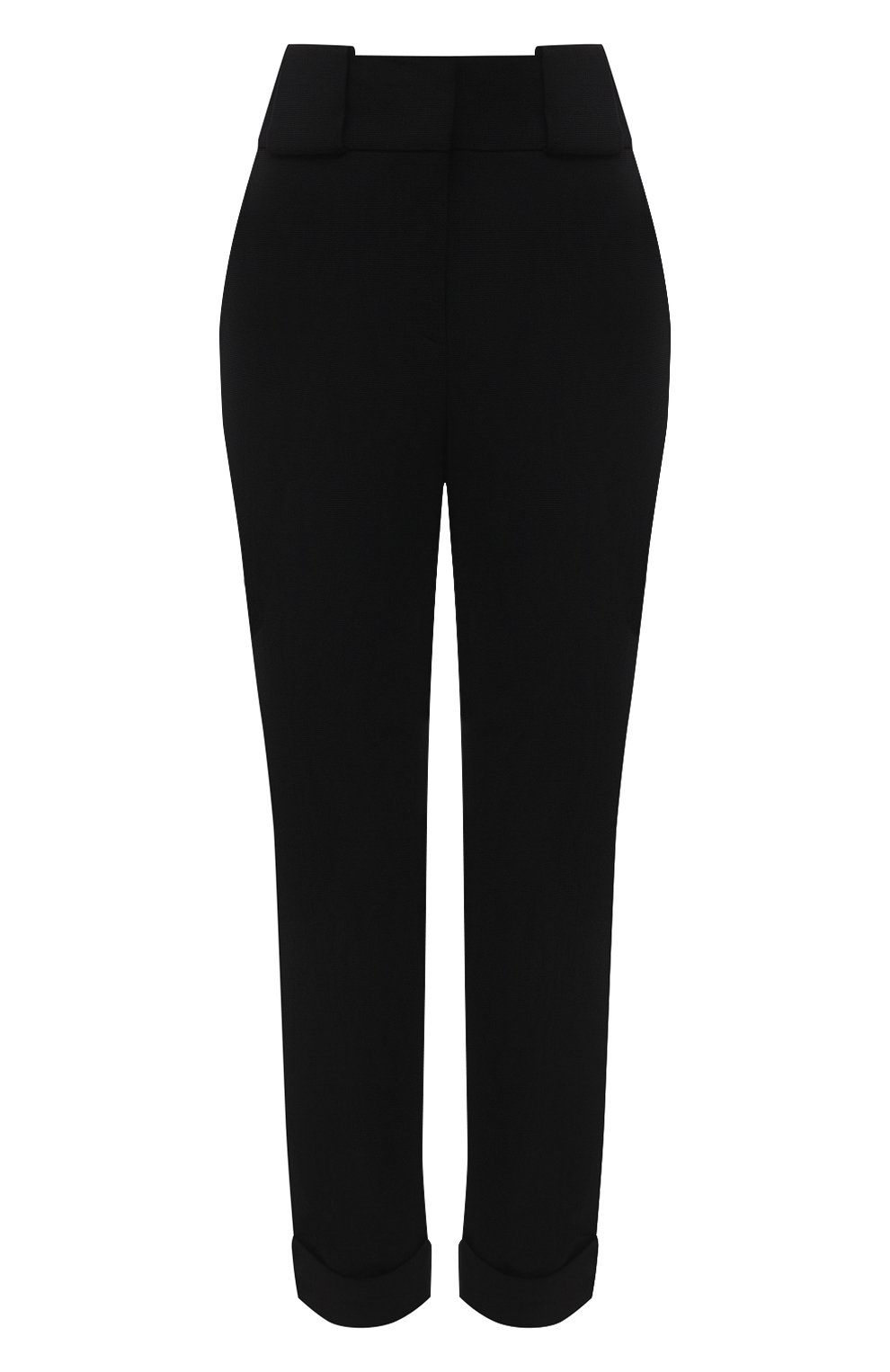 Шерстяные брюки GIORGIO ARMANI черного цвета по цене 109500 руб., арт. 1SHPP0G5/T01HK, фото 1 Шерстяные брюки GIORGIO ARMANI, арт. 1SHPP0G5/T01HK, фото 1