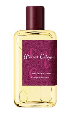 Парфюмерная вода rose anonyme (100ml) ATELIER COLOGNE бесцветного цвета, арт. 3700591208034 | Фото 1 (Обьем косметики: 100ml; Тип продукта - парфюмерия: Парфюмерная вода; Ограничения доставки: flammable)