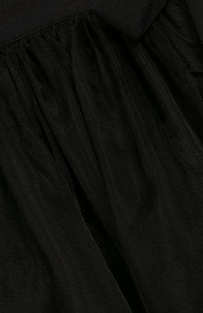 Шелковая юбка UNLABEL черного цвета по цене 25300 руб., арт. G0U-1/19-IL203/12A-16A, фото 3 Шелковая юбка UNLABEL, арт. G0U-1/19-IL203/12A-16A, фото 3