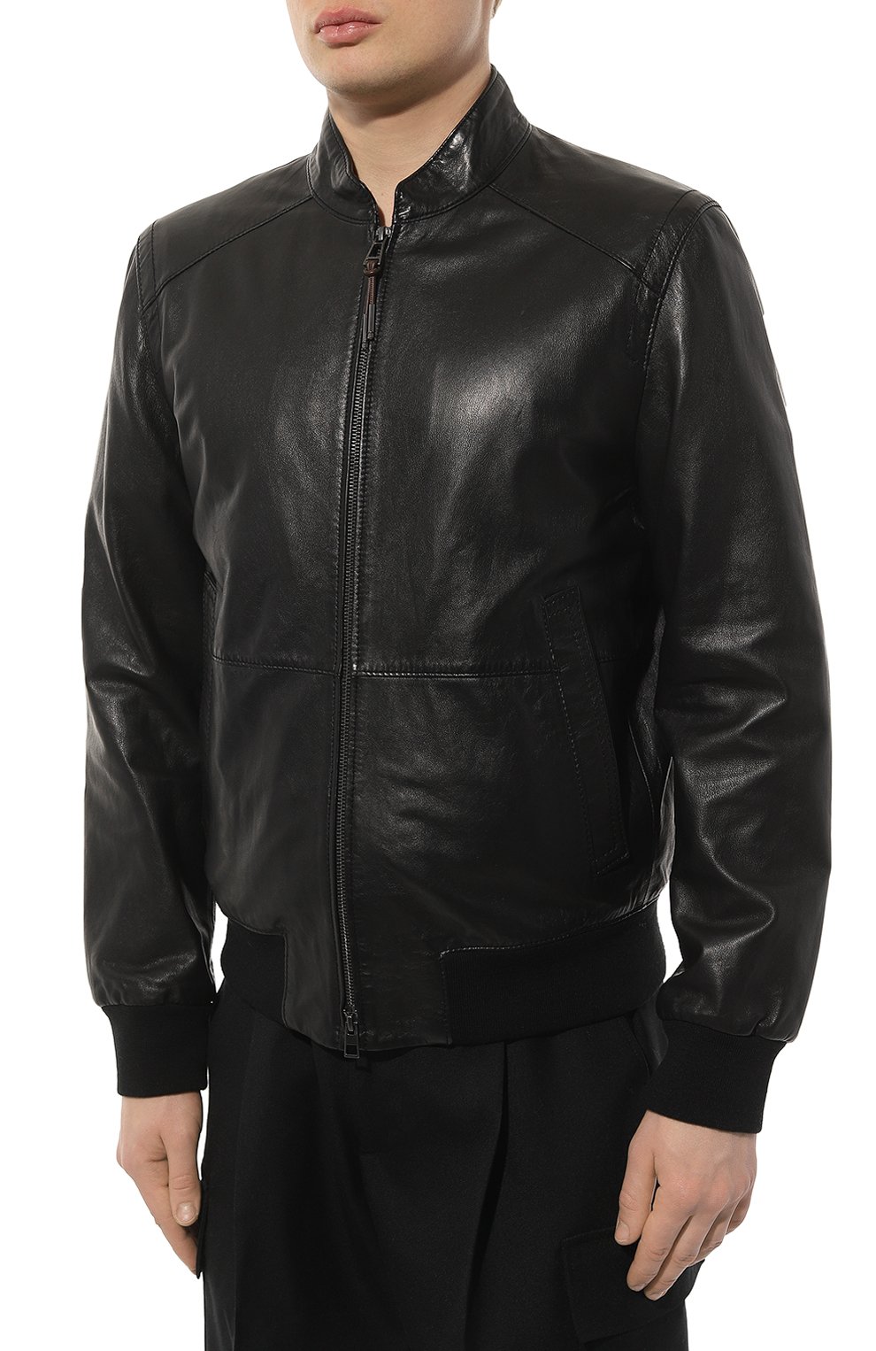 Кожаный бомбер WINDSOR, арт. B0RELL03-L/1300157, фото 3