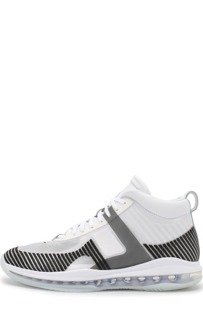 Комбинированные кроссовки lebron x john elliott icon на шнуровке NIKELAB, арт. AQ0114-100, фото 3