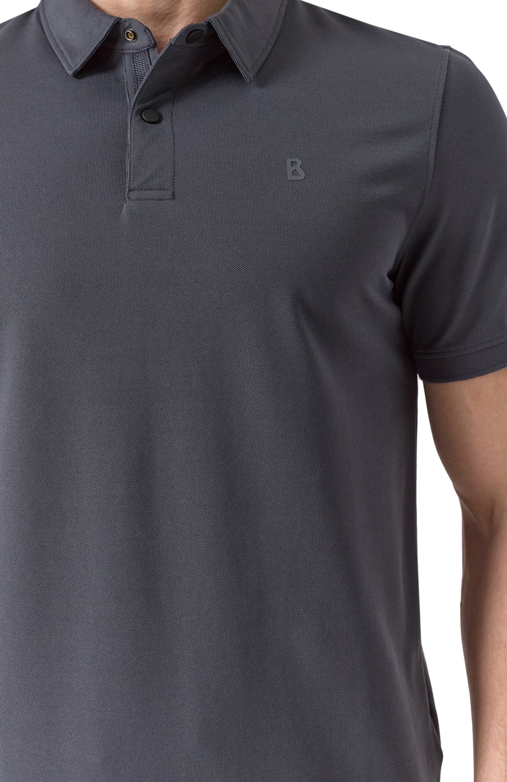 Поло BOGNER темно-серого цвета по цене 15400 руб., арт. 58162727, фото 5 Поло BOGNER, арт. 58162727, фото 5