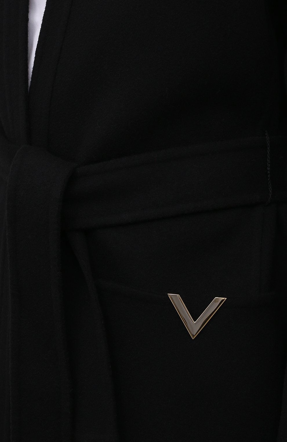 Пальто из шерсти и кашемира VALENTINO, арт. VB3CA5T515E, фото 5
