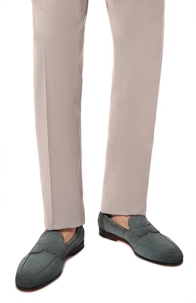 Замшевые пенни-лоферы carlo SANTONI, арт. MCNG18837SA4SEAA, фото 3