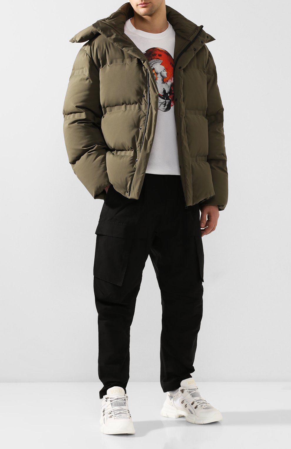 Комбинированные кроссовки flashtrek GUCCI, арт. 543162/GGZ80, фото 2