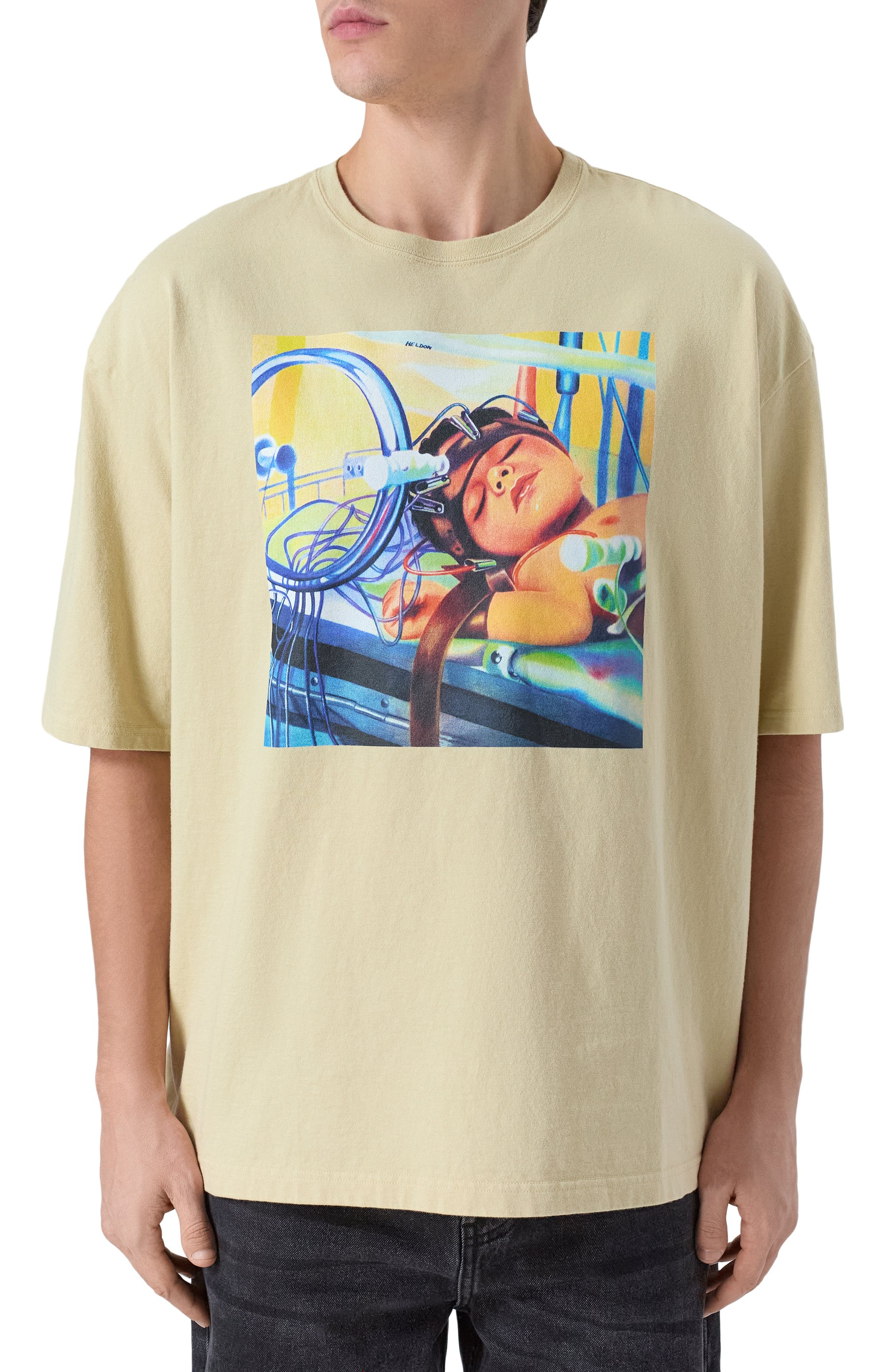 Хлопковая футболка UNDERCOVER, арт. UC2E4813-1, фото 3