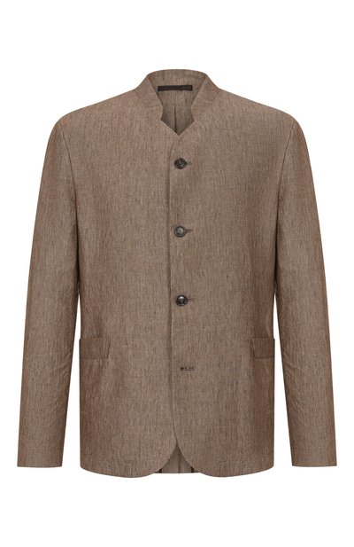 Мужской льняной пиджак GIORGIO ARMANI, арт. GM001742/AF17957