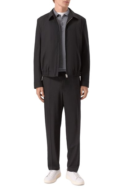 Бомбер HUGO черного цвета по цене 47800 руб., арт. 50554288, фото 2 Бомбер HUGO, арт. 50554288, фото 2