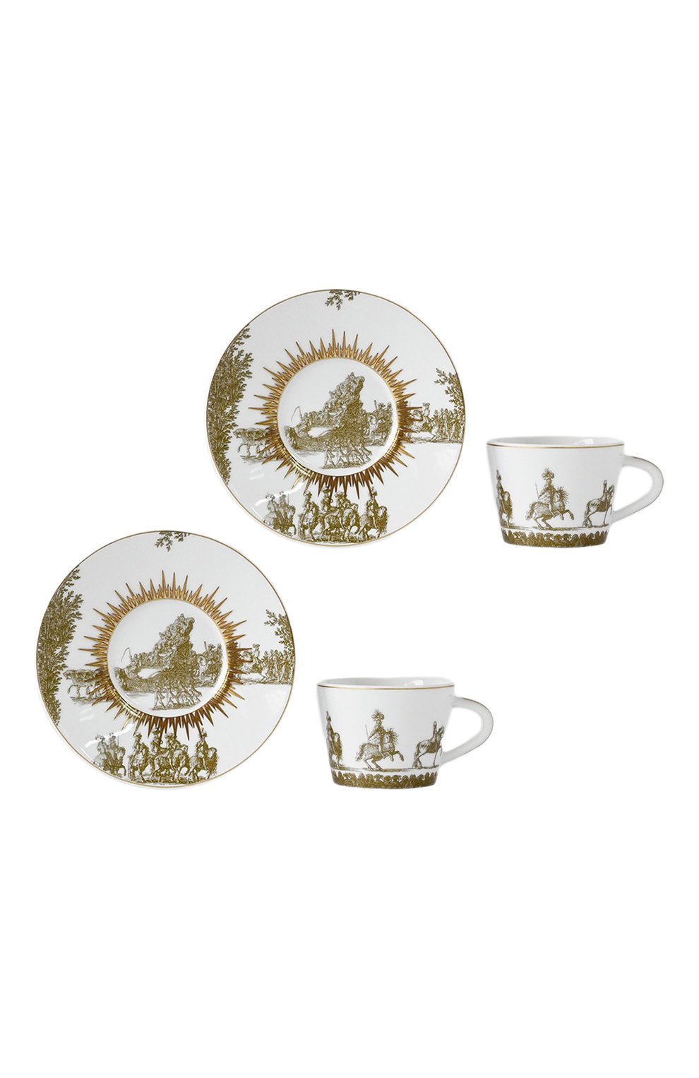Набор versailles из двух кофейных чашек с блюдцами BERNARDAUD, арт. 2050/21957, фото 1