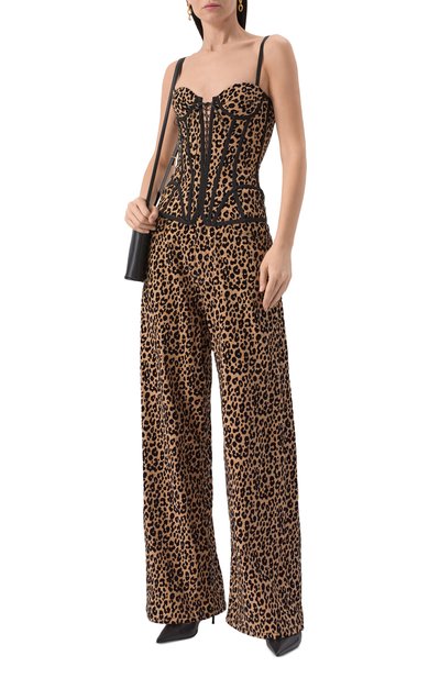 Джинсы GIUSEPPE DI MORABITO леопардового цвета по цене 38000 руб., арт. 04SSDNP049 04414, фото 2 Джинсы GIUSEPPE DI MORABITO, арт. 04SSDNP049 04414, фото 2