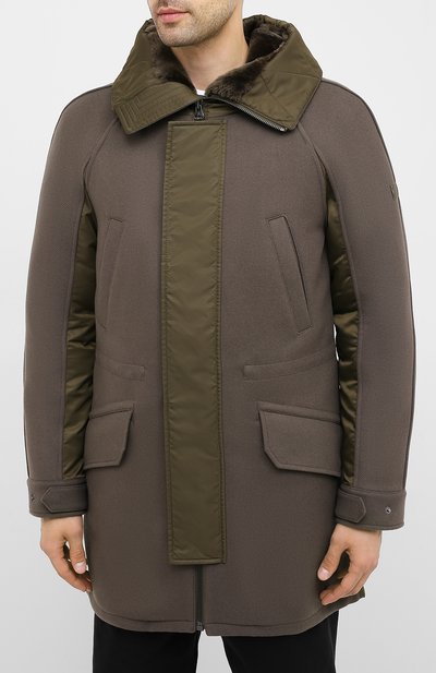 Утепленная парка YVES SALOMON, арт. 21WHM05296A14G, фото 3