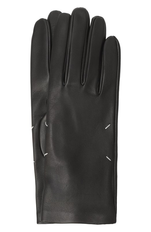 Кожаные перчатки Maison Margiela S51TS0074/SY1622 Чёрный S51TS0074/SY1622