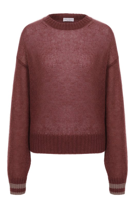 Свитер Brunello Cucinelli M2I780110P Бордовый M2I780110P