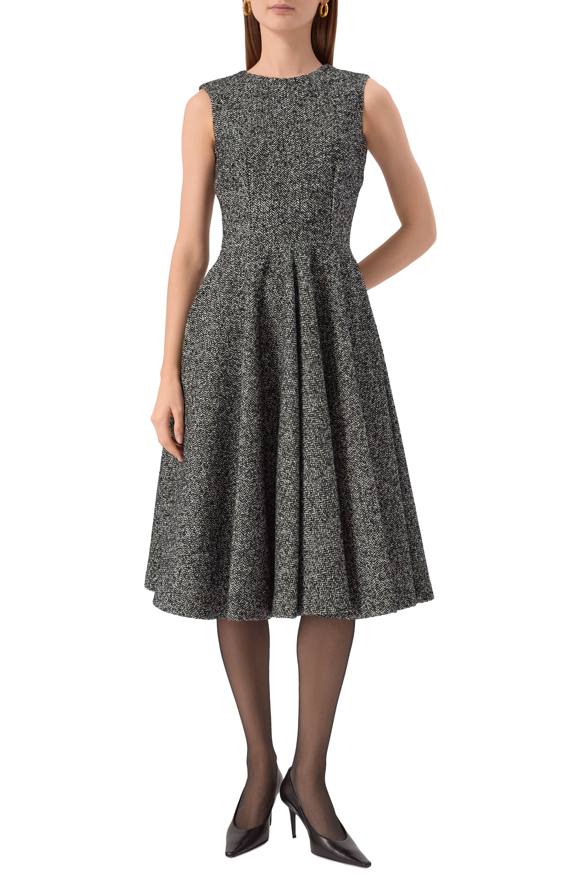 Шерстяное платье DOLCE & GABBANA, арт. F6TYHT/FCZAE, фото 3