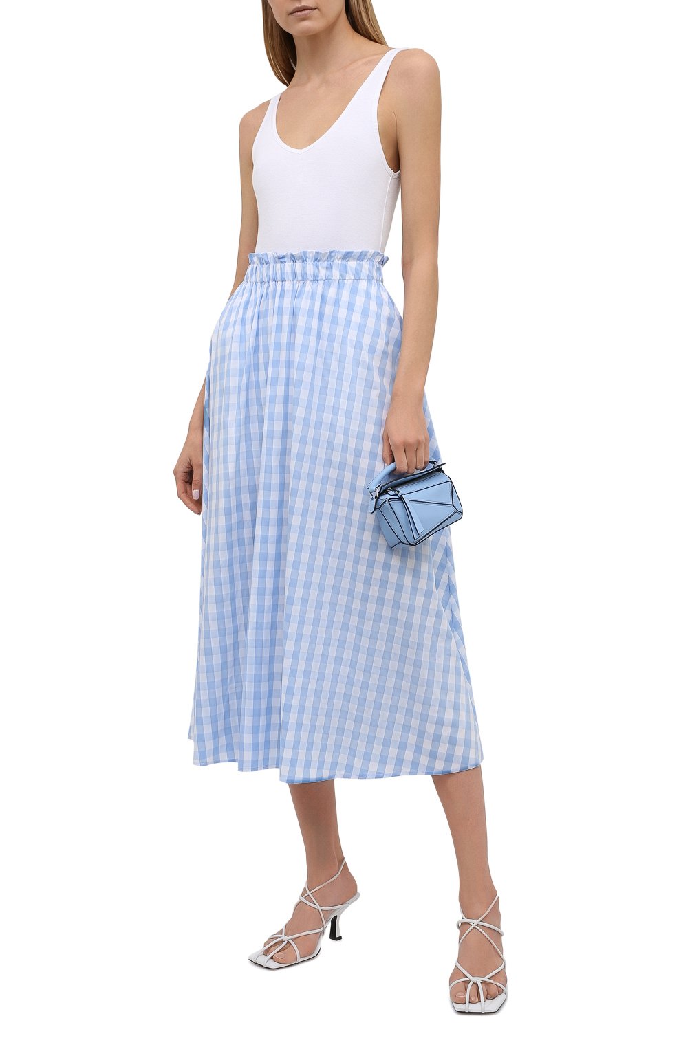 Хлопковая юбка PIETRO BRUNELLI, арт. G0W219/C0FAST/4313, фото 2