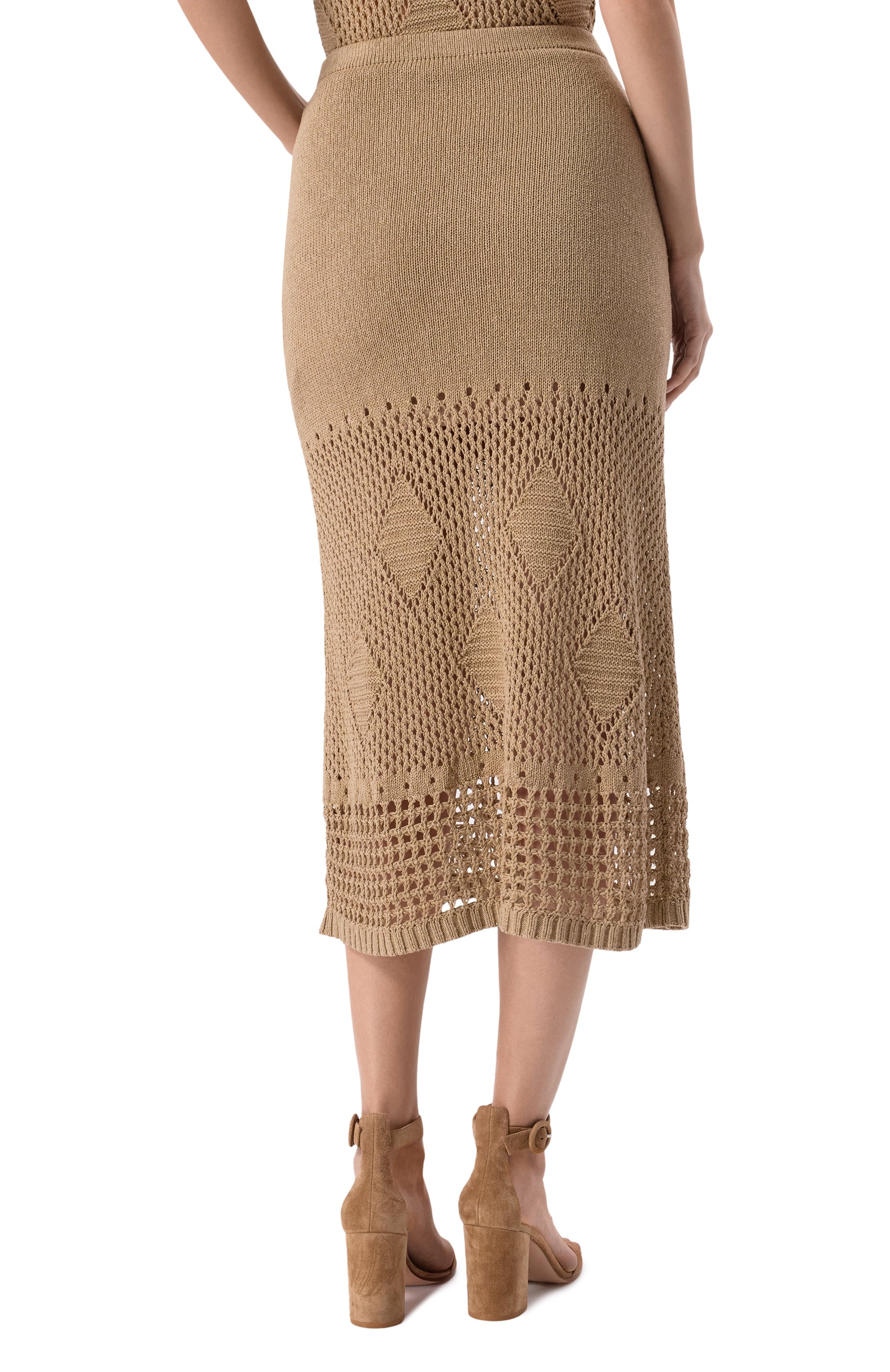 Юбка из шелка и льна MVST, арт. 25E/X2P/0/AC02/7660, фото 4