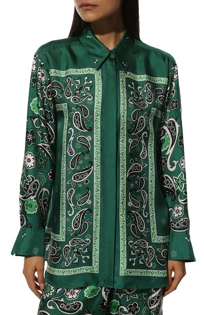 Шелковая рубашка DOROTHEE SCHUMACHER, арт. 748303/PAISLEY P0WER, фото 3