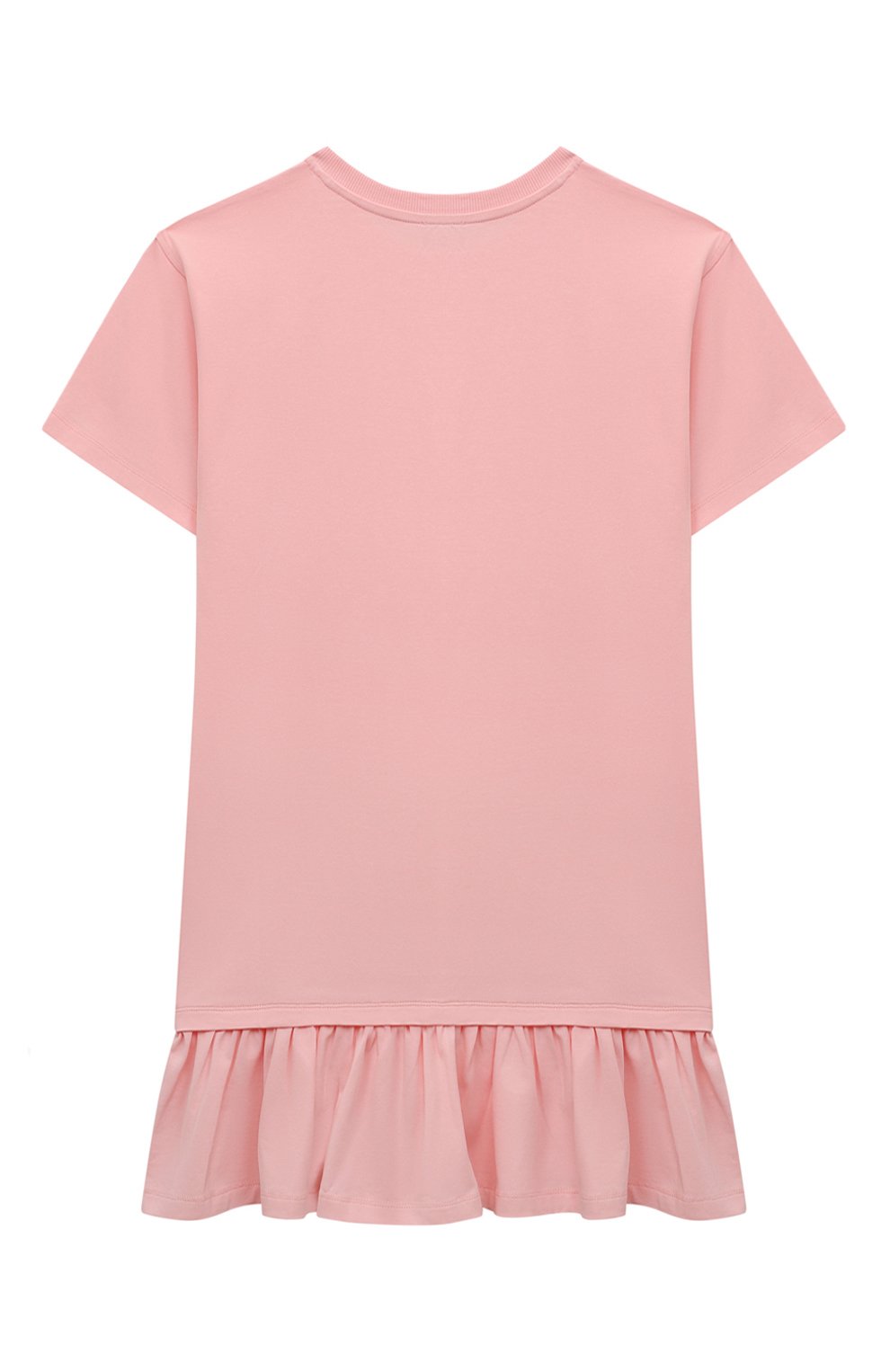 Хлопковое платье MOSCHINO светло-розового цвета по цене 12250 руб., арт. HDV0CP/LBA00/14, фото 2 Хлопковое платье MOSCHINO, арт. HDV0CP/LBA00/14, фото 2