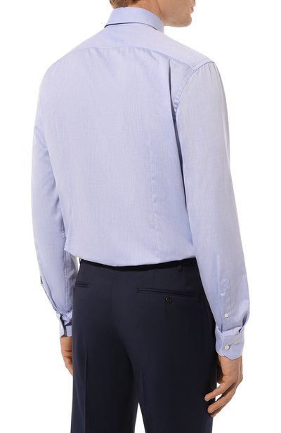 Хлопковая сорочка CORNELIANI, арт. 94P010-9411409, фото 5