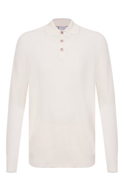 Мужская хлопковое поло BRUNELLO CUCINELLI, арт. M29400105