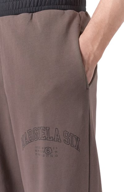 Хлопковые брюки MM6, арт. SH0KA0041/MTJ016, фото 5