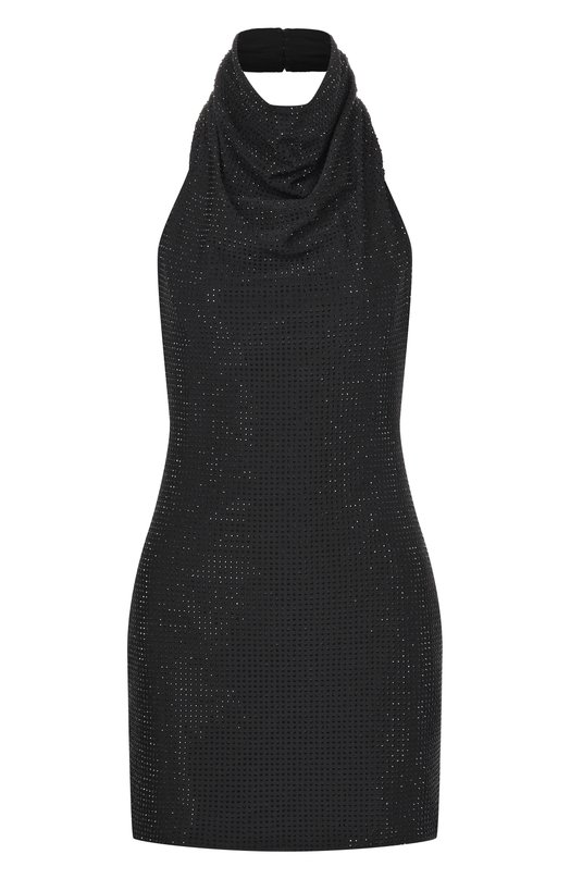 Платье с отделкой стразами Kamilla Purshie KP 2026/33 Чёрный KP 2026/33