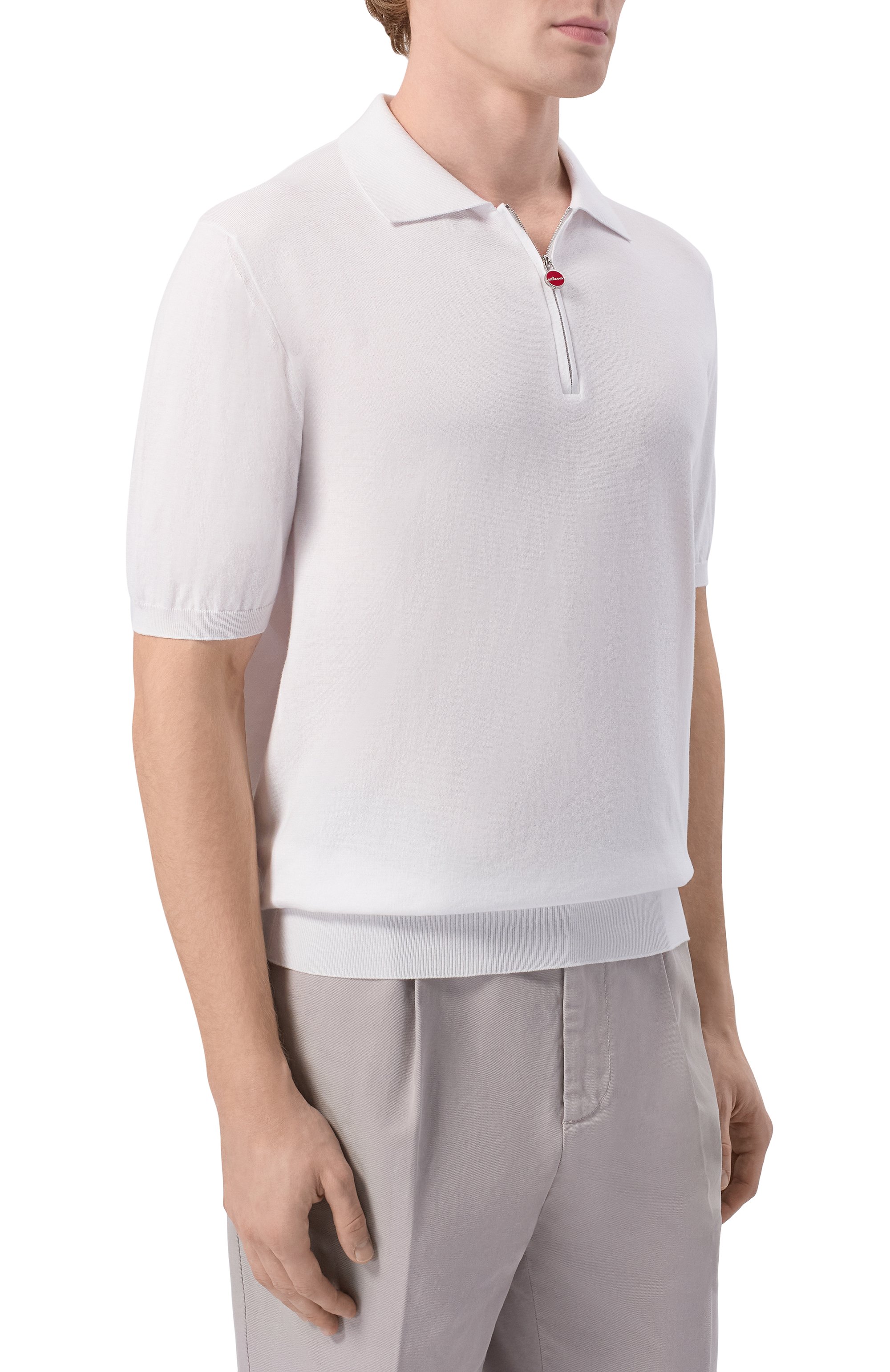 Хлопковое поло KITON, арт. UMKX33Z, фото 3