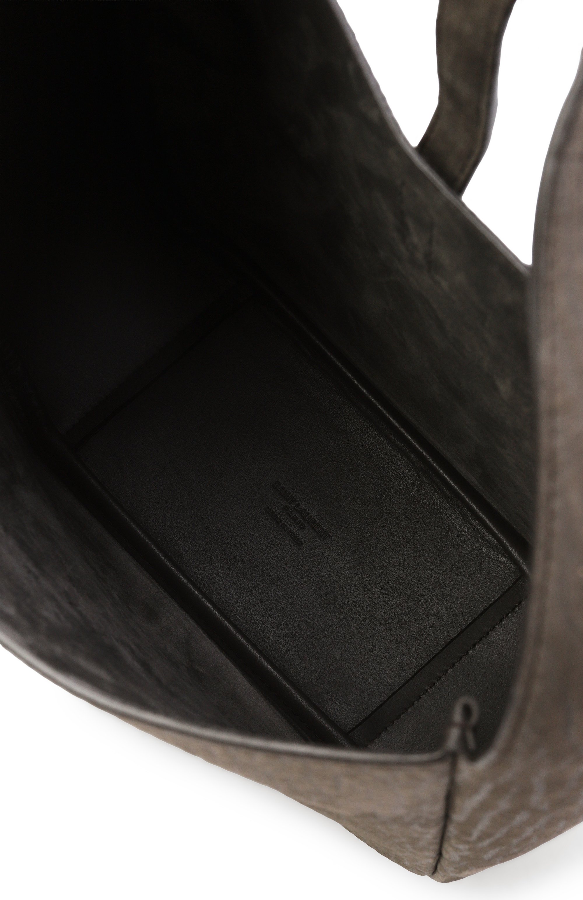 Сумка le 5 a 7 small SAINT LAURENT серого цвета по цене 362000 руб., арт. 850533/AAEEL, фото 5 Сумка le 5 a 7 small SAINT LAURENT, арт. 850533/AAEEL, фото 5