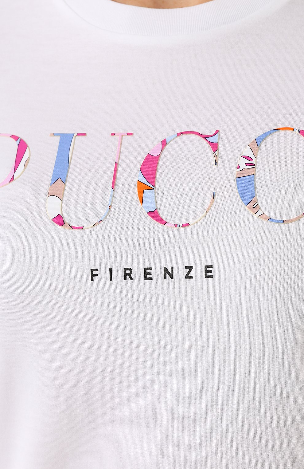 Хлопковая футболка EMILIO PUCCI, арт. 0EJP73/0E987, фото 5