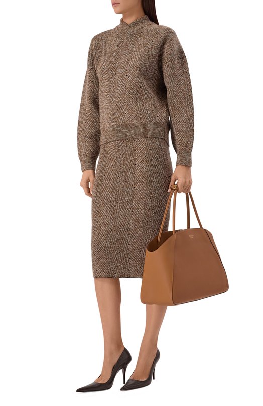 Сумка-тоут Prada 1BG510/2CYS Коричневый  1BG510/2CYS Фото 7