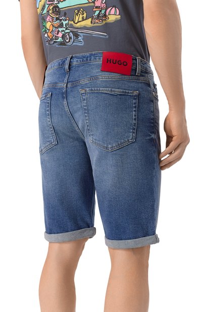 Джинсовые шорты hugo 634/s HUGO, арт. 50537719, фото 4